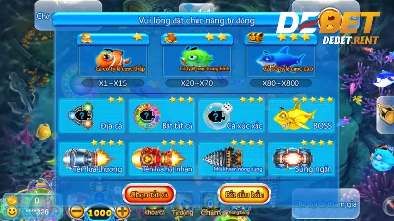 Tìm hiểu về tỷ lệ đổi xu sang tiền trong bắn cá long vương debet
